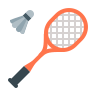 羽毛球运动图标